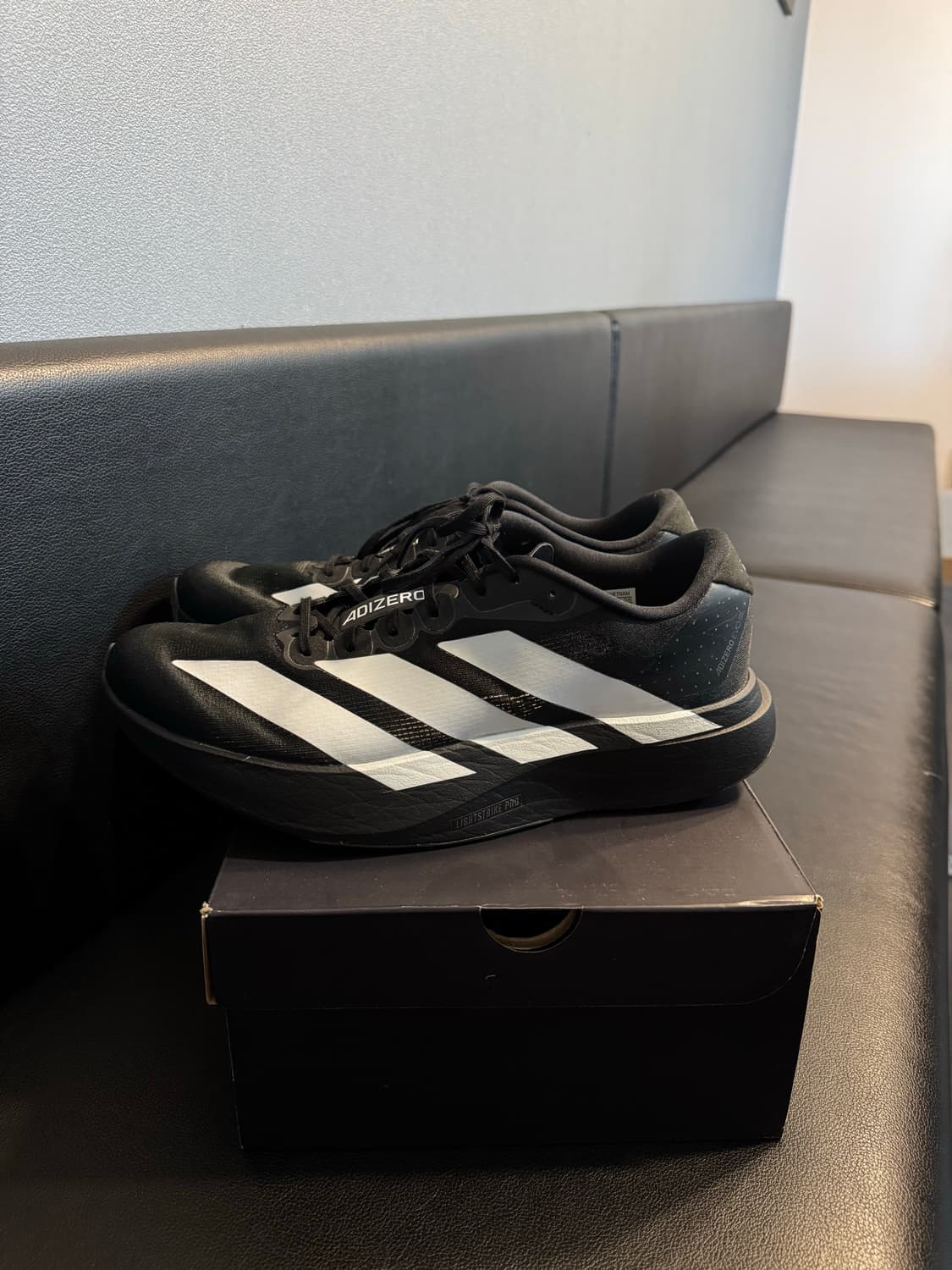 아디다스 아디제로 EVO SL 코어 블랙 클라우드 화이트 상품이미지2