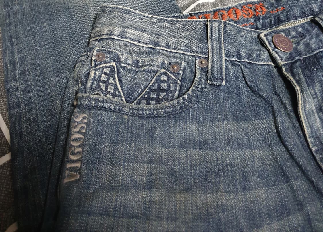 VIGOSS 빈티지 스트레이트 데님 팬츠 (31) 상품이미지2