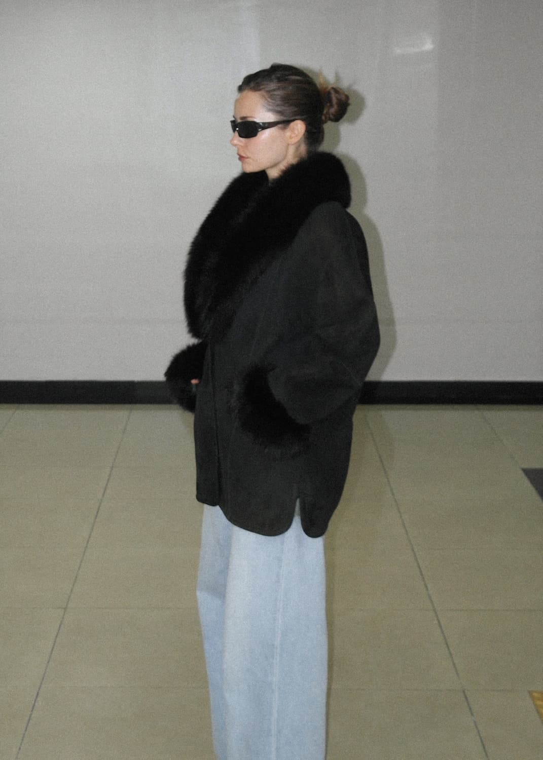 무스탕 양털 코트 상품이미지3