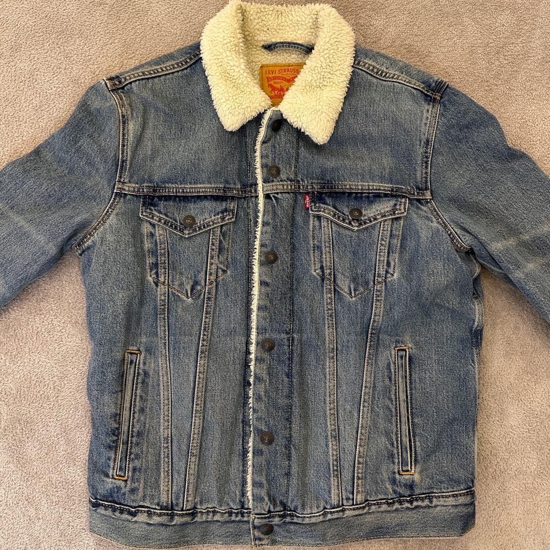 리바이스 쉐르파 트러커 자켓 상품이미지5