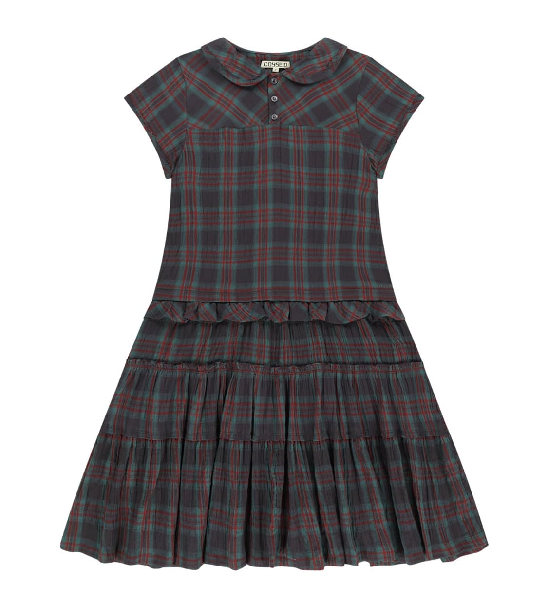 코이세이오 26ss 원피스 RAW EDGE CHECK ONE PIECE 상품이미지1