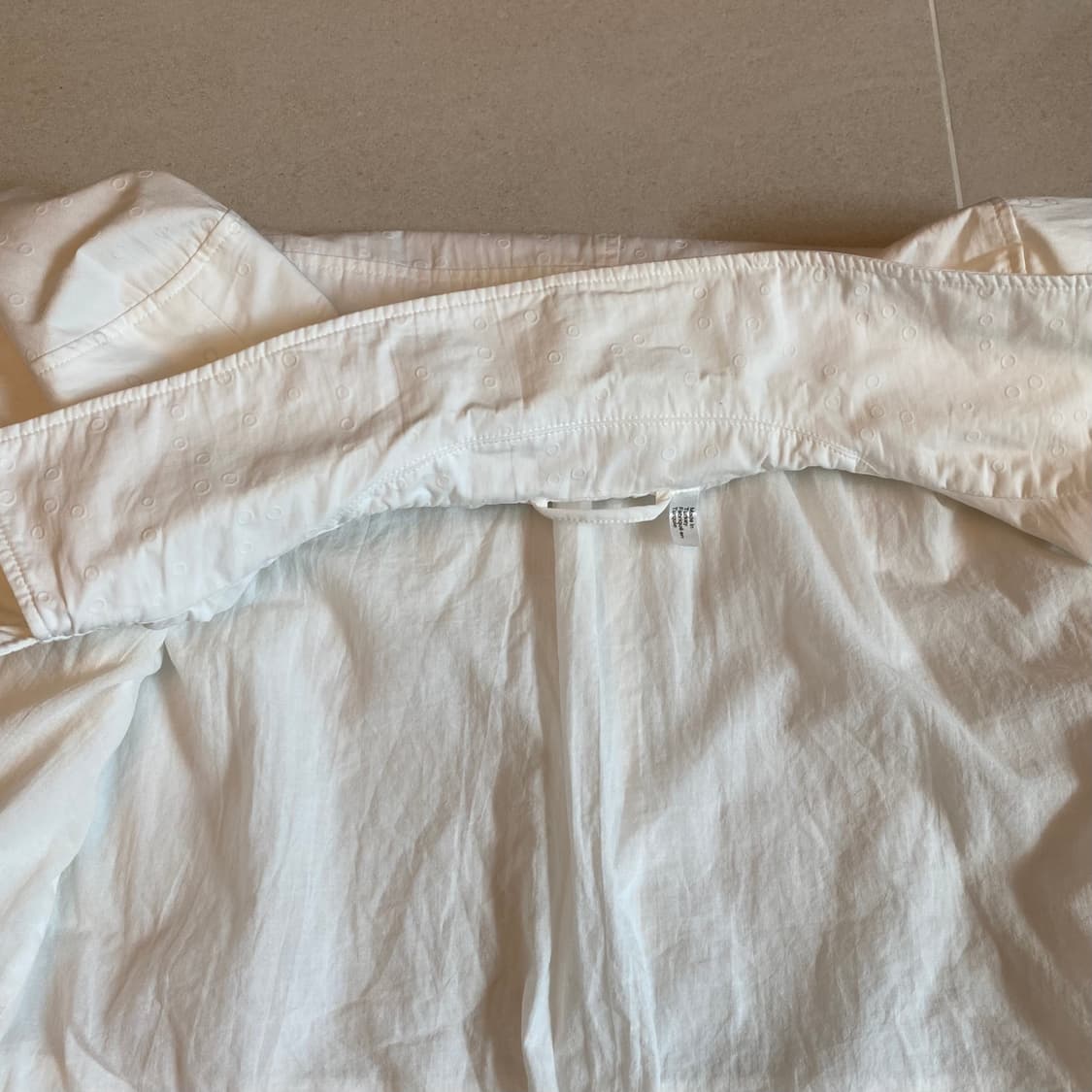 COS 코스 화이트 크롭 자켓 55사이즈 상품이미지5