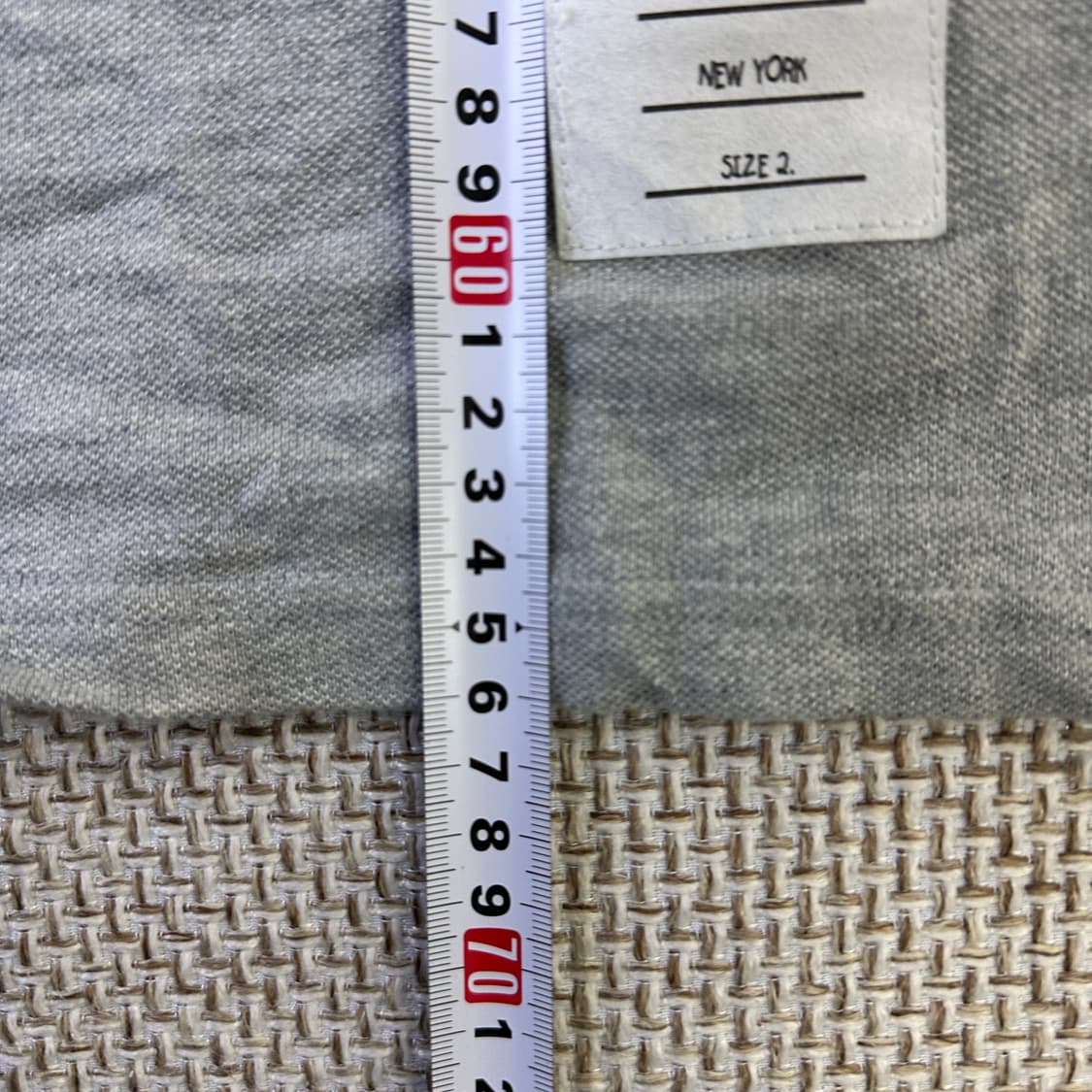 2 삼선 포켓 라운드 반팔티 0401D 상품이미지6