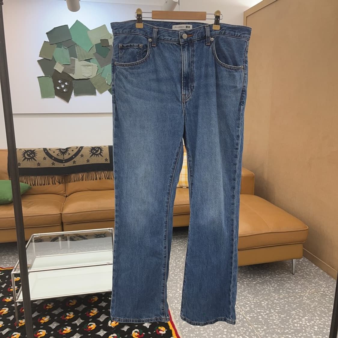 JW 앤더슨X유니클로 빈티지 캐주얼 데님팬츠 33인치 C08184 상품이미지3