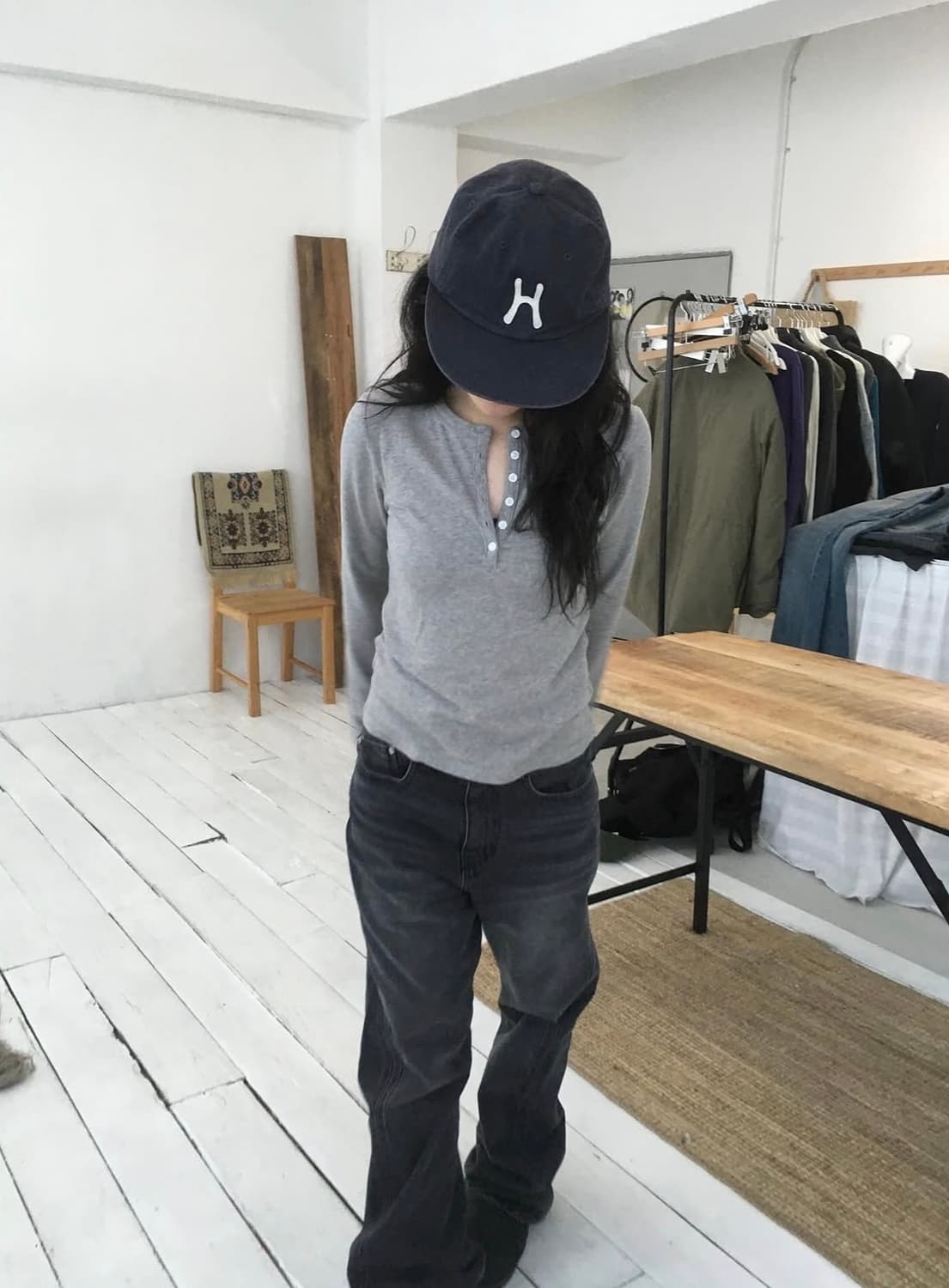 플레어 데님 팬츠 상품이미지4