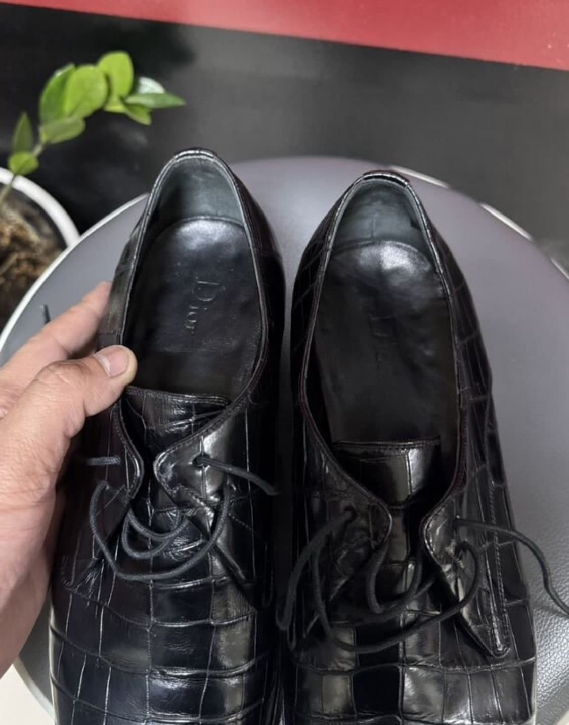 디올 옴므 슈즈(크로커다일 스킨-악어가죽)42.5 사이즈-해외발송 상품이미지7