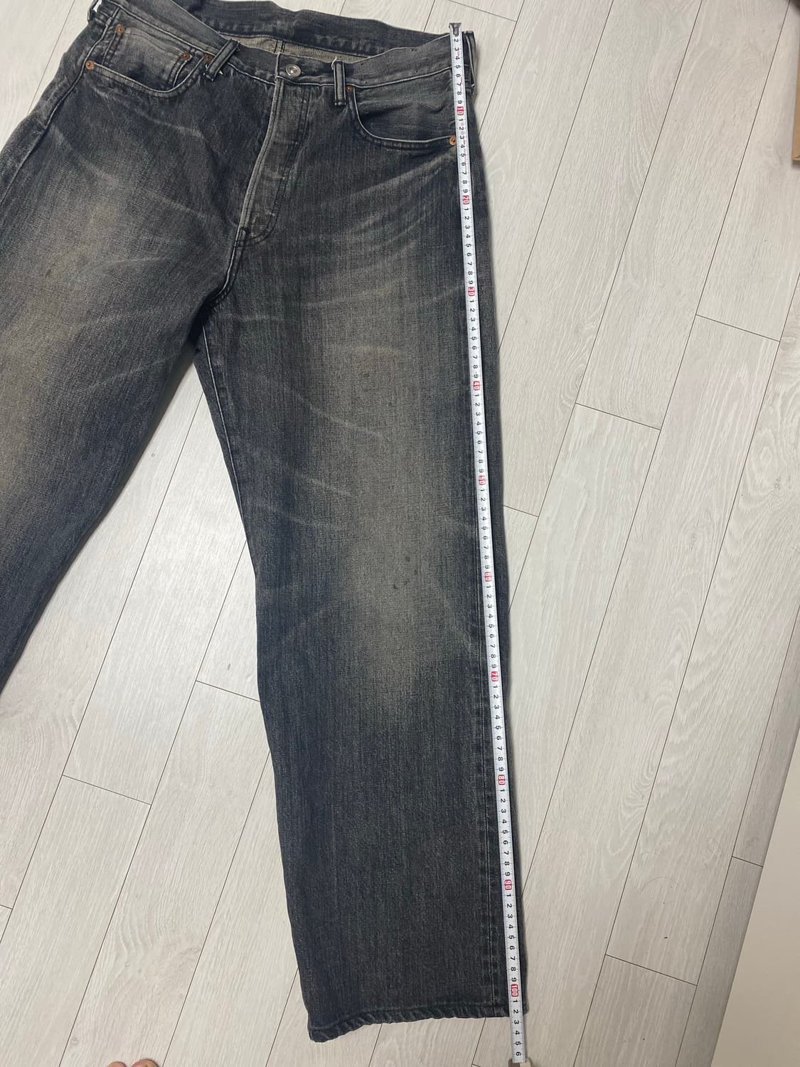 요코사카모토 25SS 스트레이트 데님 M 상품이미지3