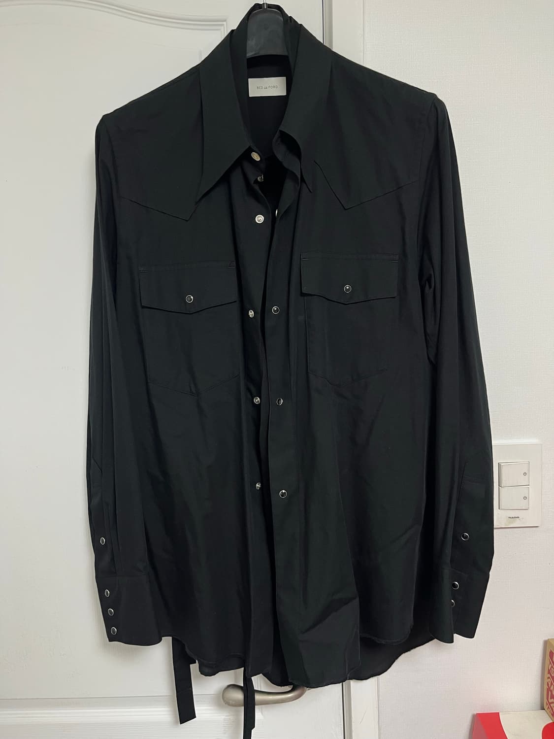 BED j.w. FORD 베드포드 레이어드 웨스턴 셔츠 상품이미지1