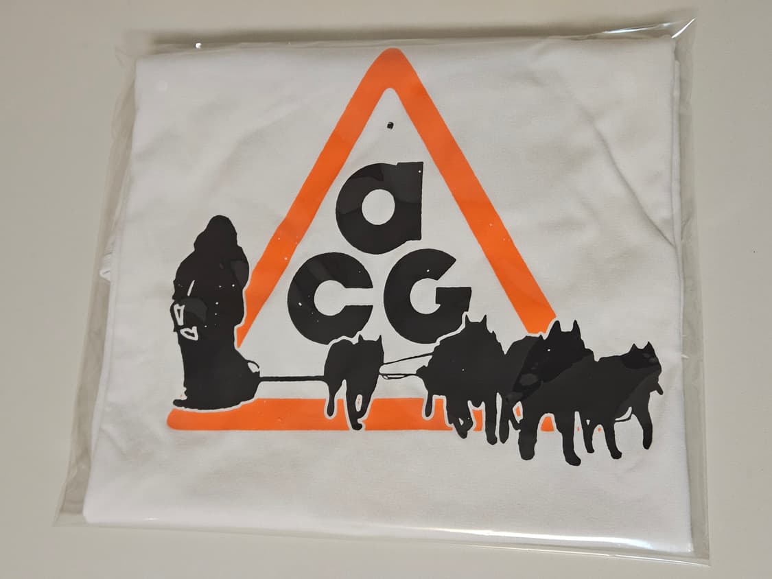 [국내XL=105호] 나이키 ACG 드라이핏 개썰매 루즈핏 티셔츠 화이트 상품이미지7