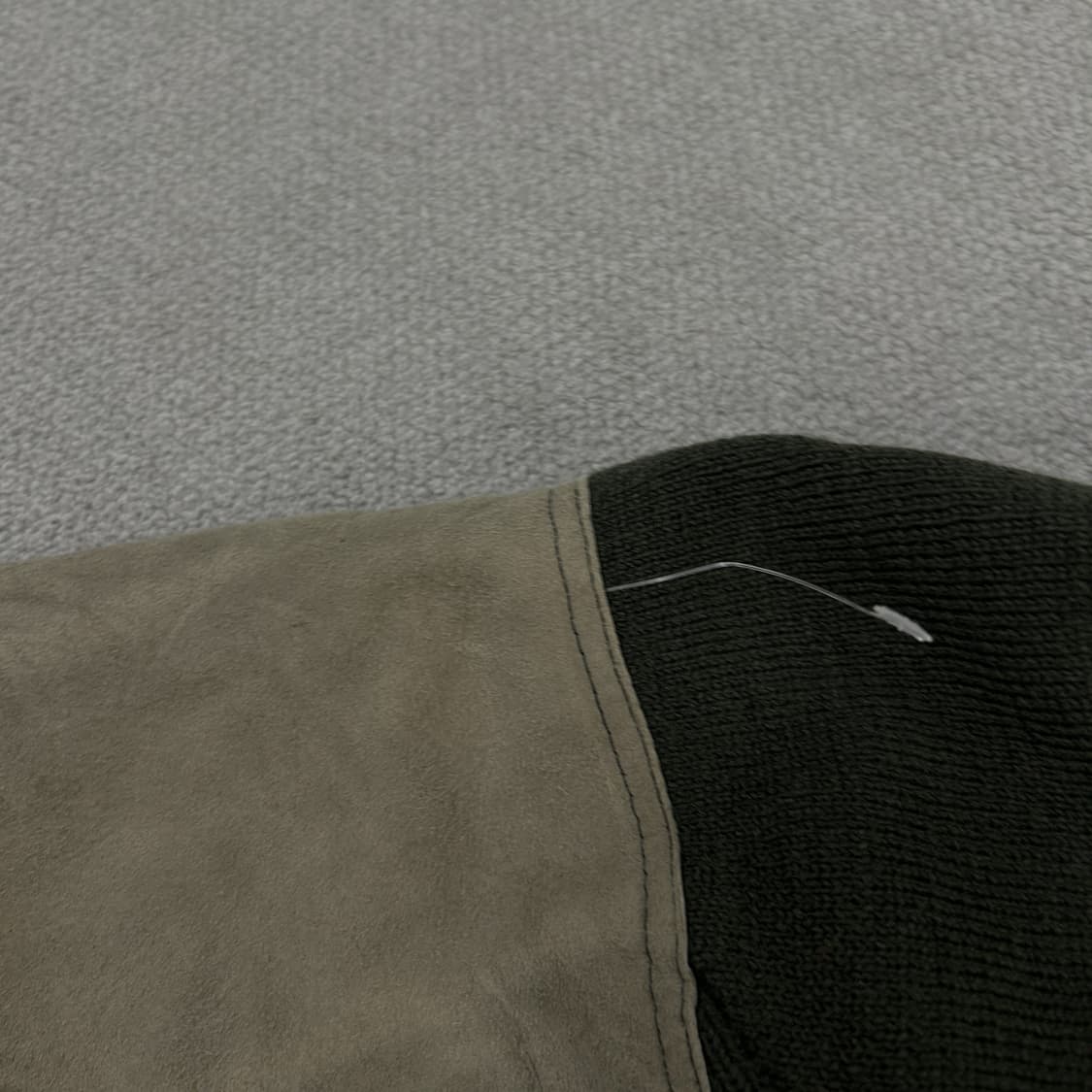 버버리 정품 니트 다크 그린 니트 L 상품이미지5