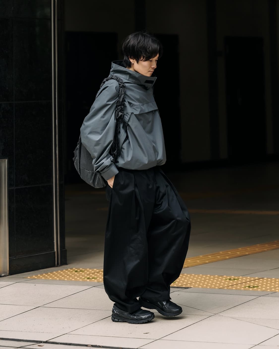 세이지네이션 BOX PLEAT TROUSER 카키 상품이미지5