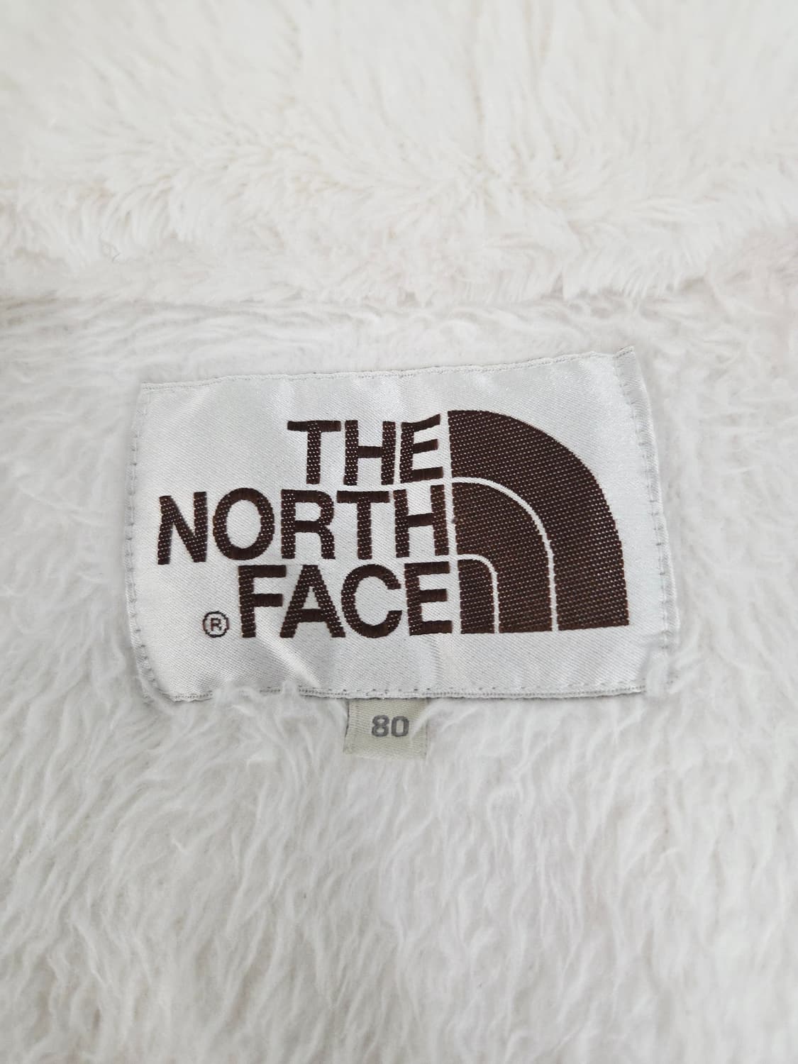 노스페이스 화이트 후드 플리스 자켓 상품이미지7
