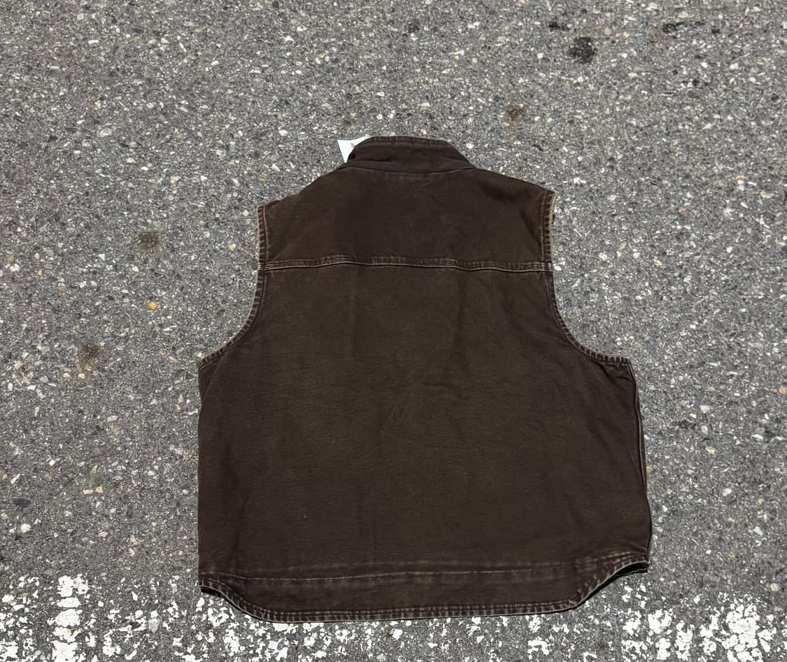 빈티지 칼하트 쉐르파 브라운 베스트 "XL" (434) 상품이미지3