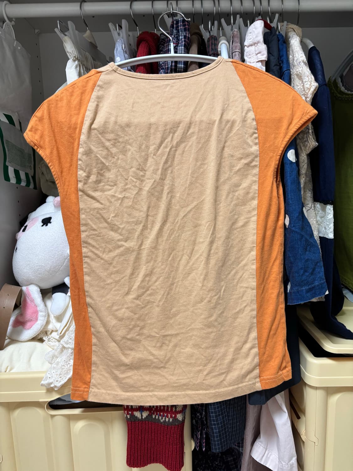 페스토 CUT T-SHIRT APRICOT 상품이미지2