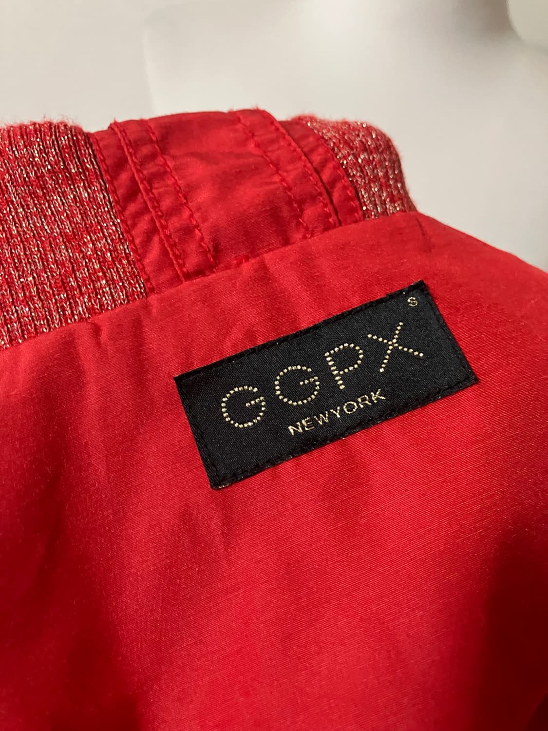 GGPX 지지피엑스 나일론 크롭 항공점퍼 y2k 오네갸루 라떼갸루 상품이미지6