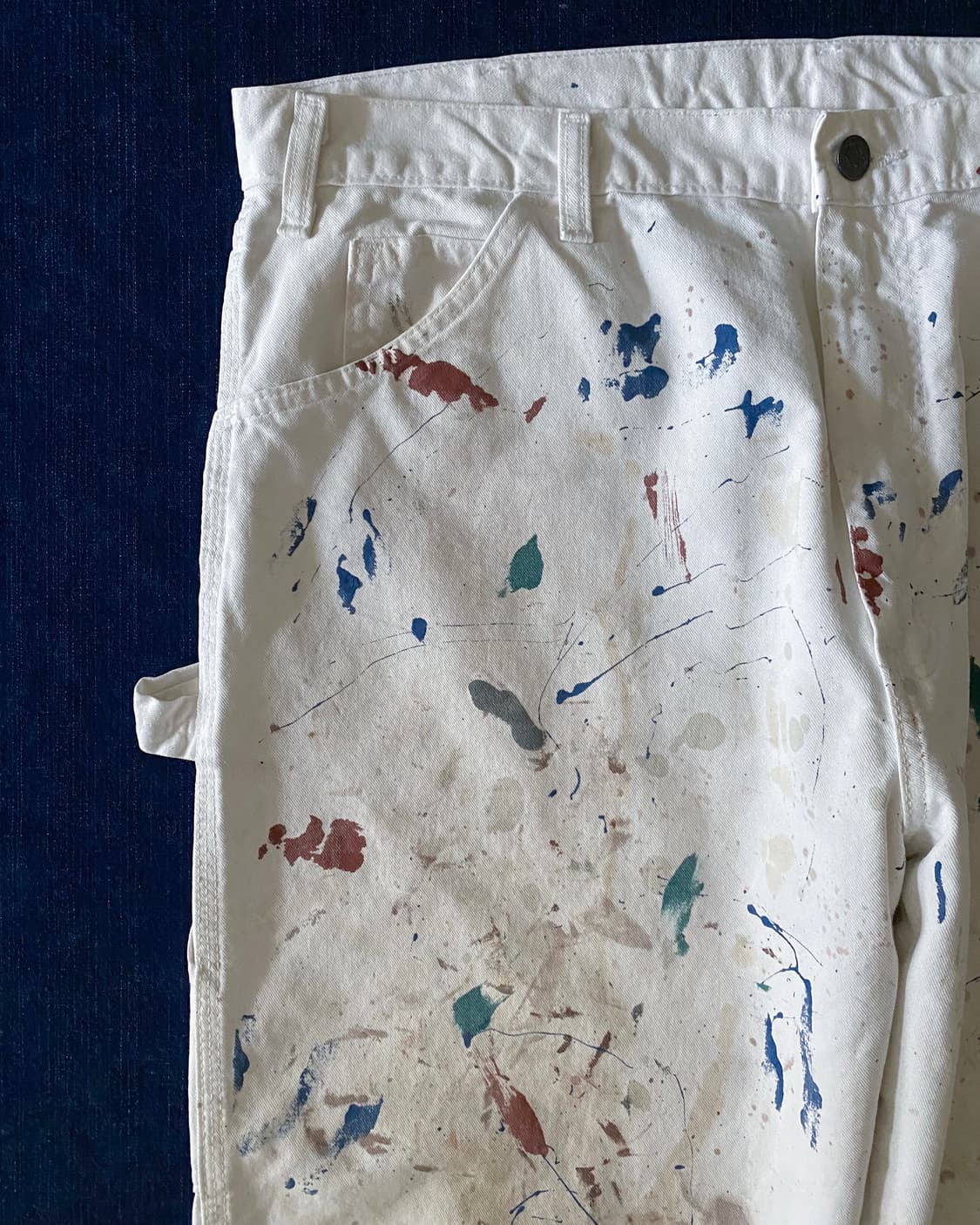 디키즈 화이트 카펜터 페인터 워크 팬츠 YC-031 상품이미지3