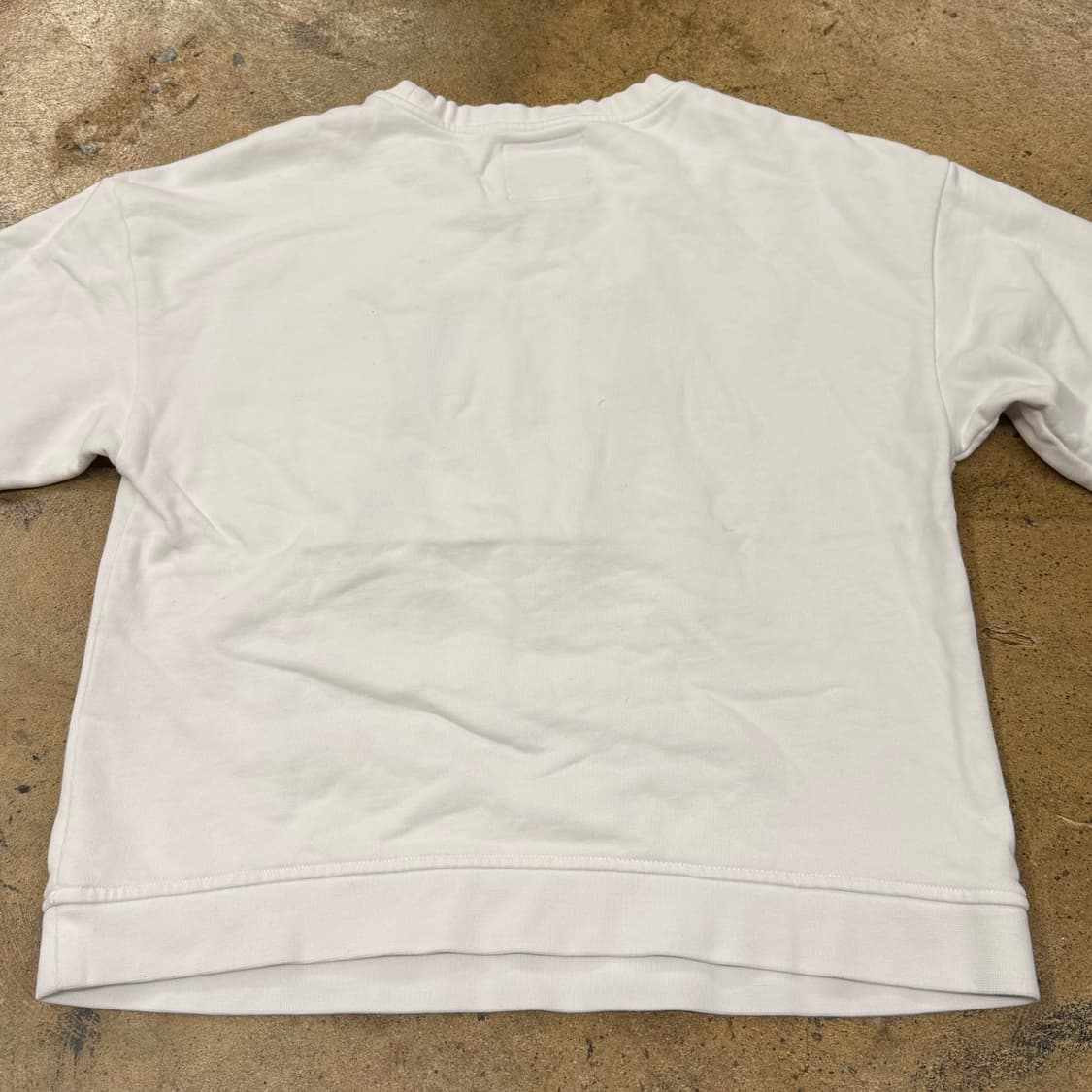 [정품/M] 아르마니 익스체인지 흰색 맨투맨 티셔츠 b15 상품이미지4