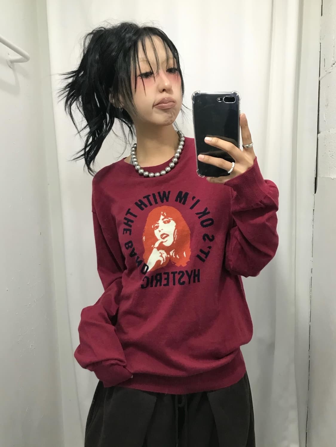 Hysteric Glamour Logo Knit ( 새상품 ) 상품이미지5