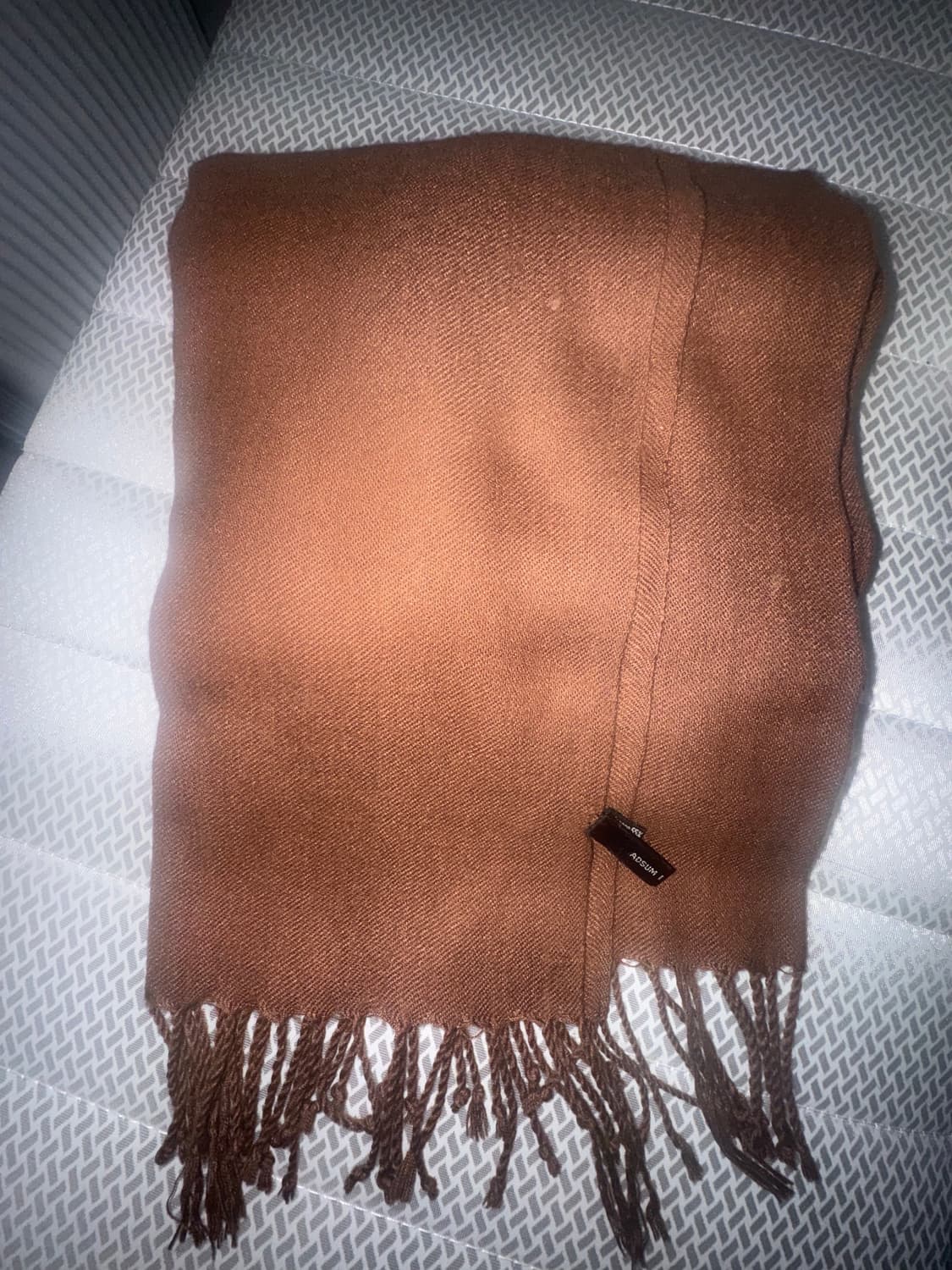 애드슘 브라운 컬러 머플러 상품이미지1