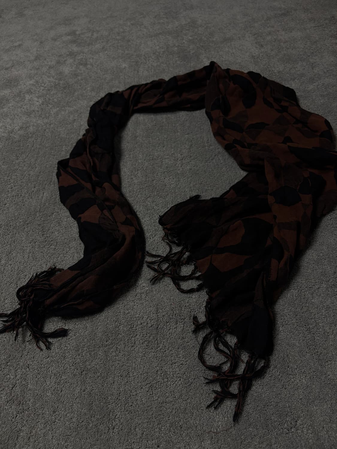 Vintage minimal grunge mood scarf 상품이미지3