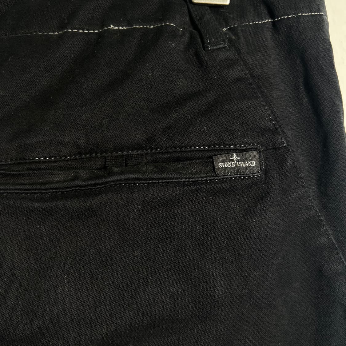 스톤아일랜드 블랙 치노 팬츠 34 상품이미지6