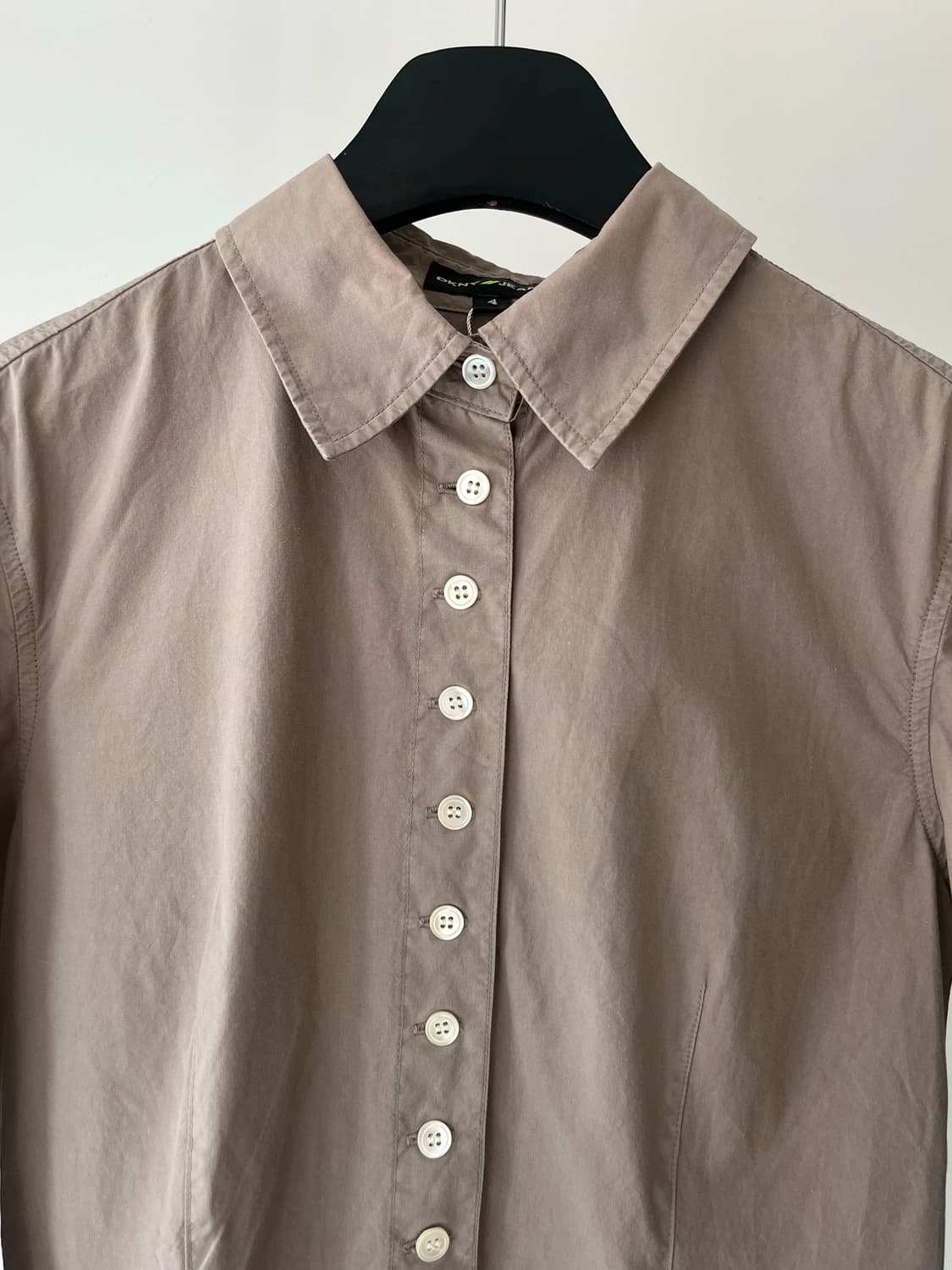 DKNY JEANS embroidery shirt 상품이미지3
