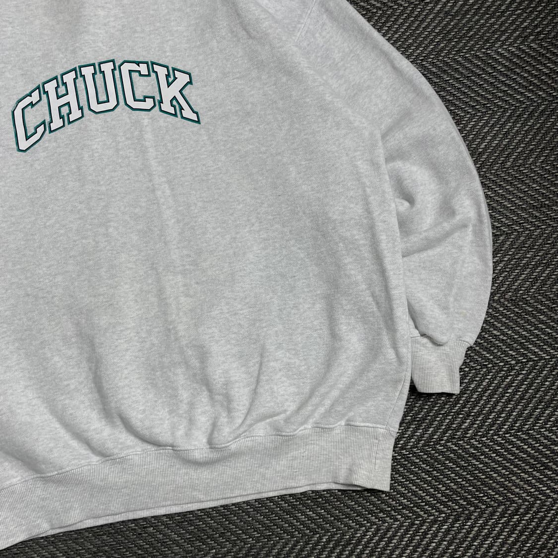 Chuck 아치로고 스웻 맨투맨 그레이o 4817 상품이미지2