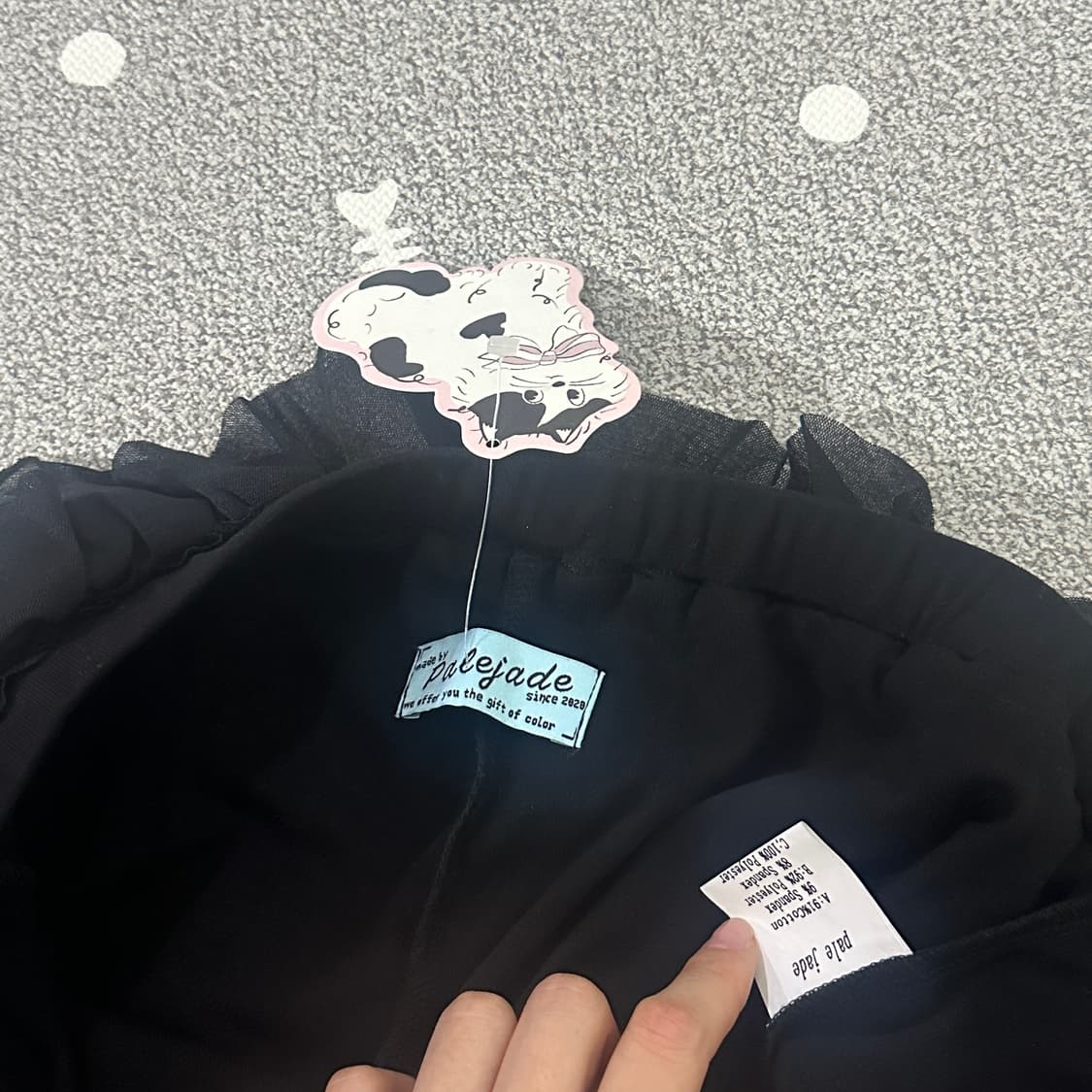 페일제이드 Lace Frill Skirt M사이즈 상품이미지4