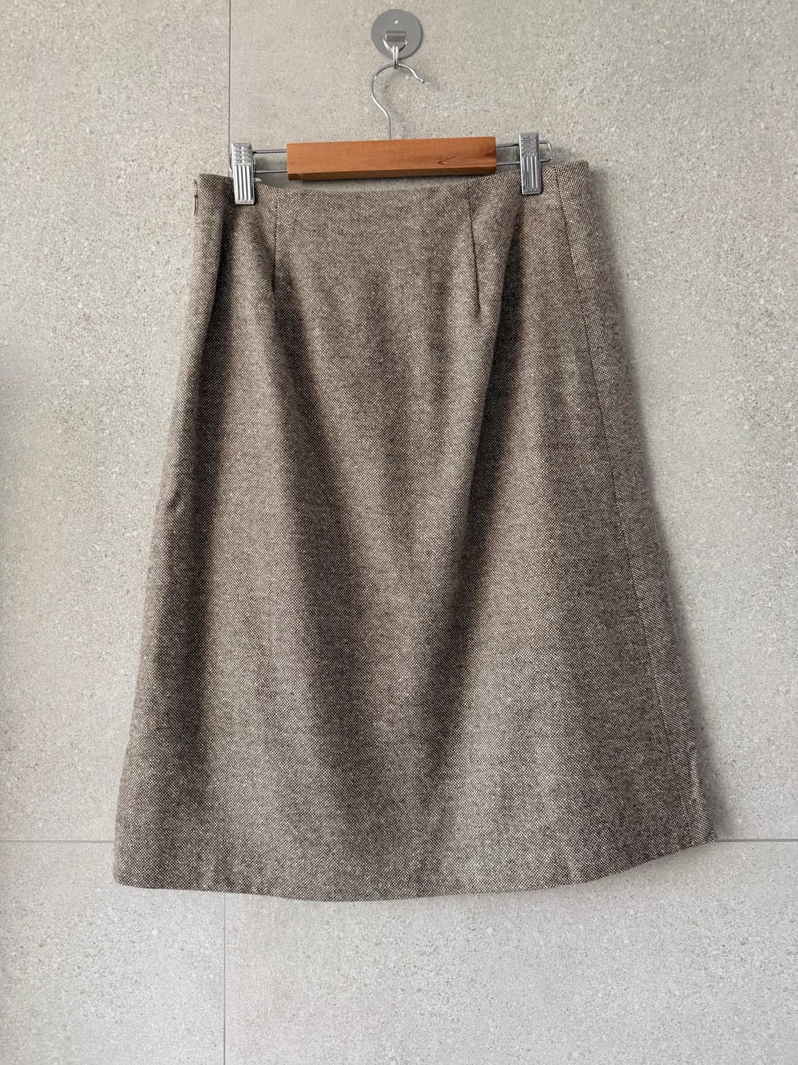 Untitled 모직 미디 스커트 일본제 상품이미지3