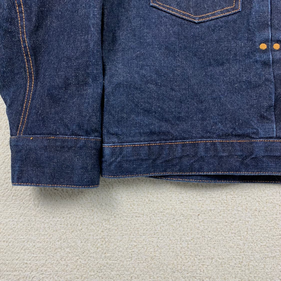 레드 토네이도 타입2 셀비지 데님 트러커 자켓 상품이미지4