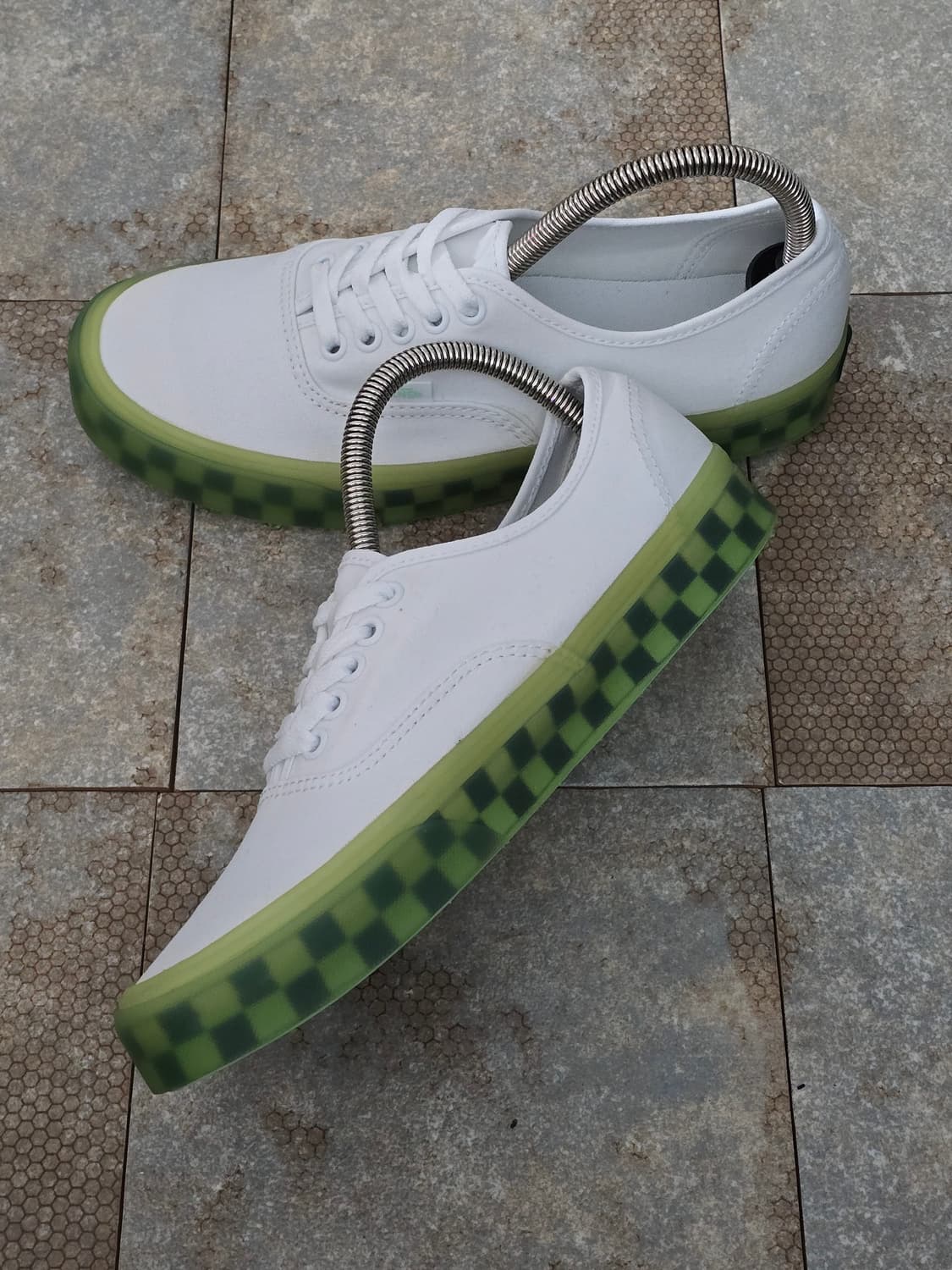 (265)반스 어센틱 트렌스루센트 그린  상품이미지6