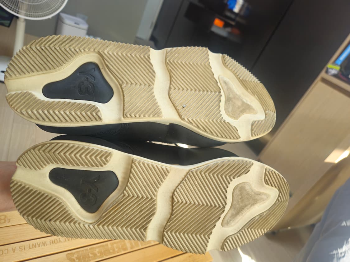 Y3 Black 스니커즈 270mm 상품이미지8