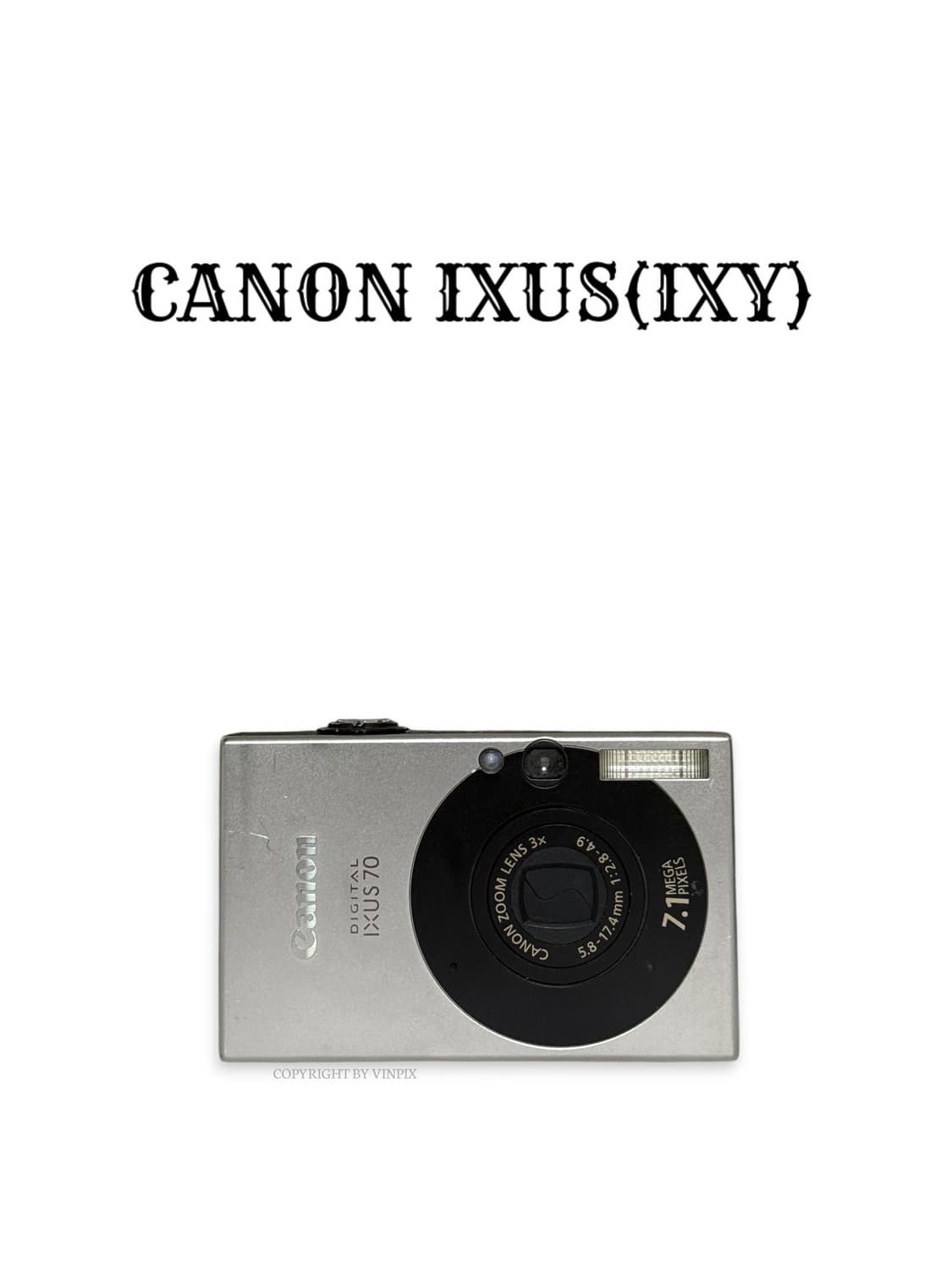 캐논 익서스 70(ixus 70) 디지털 카메라 디카 상품이미지1