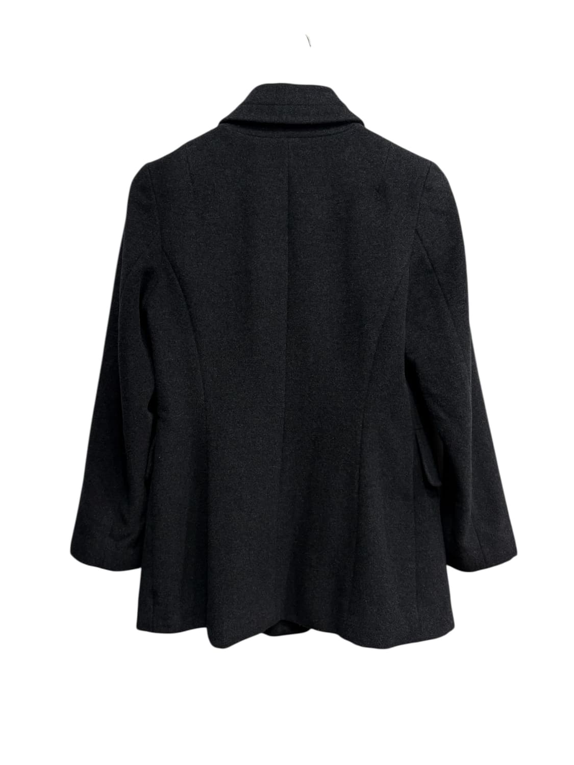 Japanese Vintage 울 혼방 하프 코트 상품이미지4