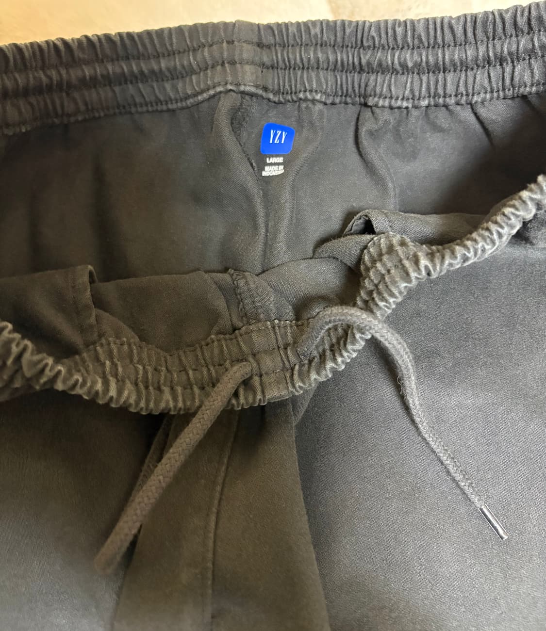 이지 갭 후드집업 사틴카고 블랙,네이비 셋업 상품이미지4