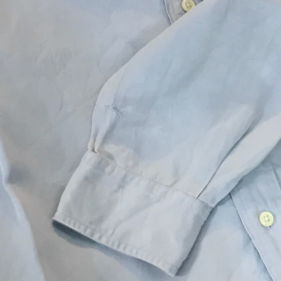 폴로랄프로렌 그레이 실크 린넨 혼방 셔츠 남성 115 빅사이즈 상품이미지5