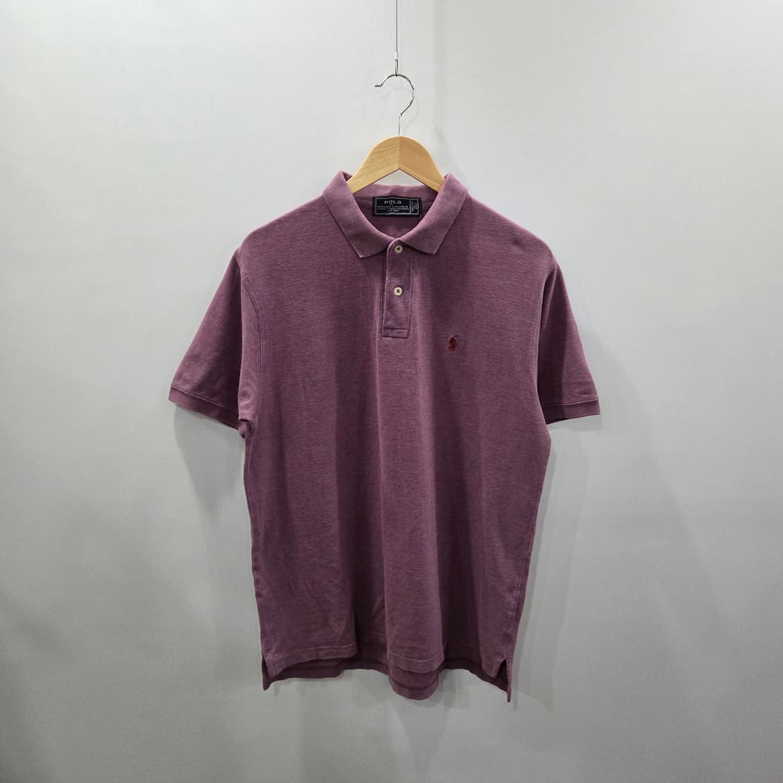 폴로랄프로렌 피케 카라 반팔티 퍼플 L  상품이미지1