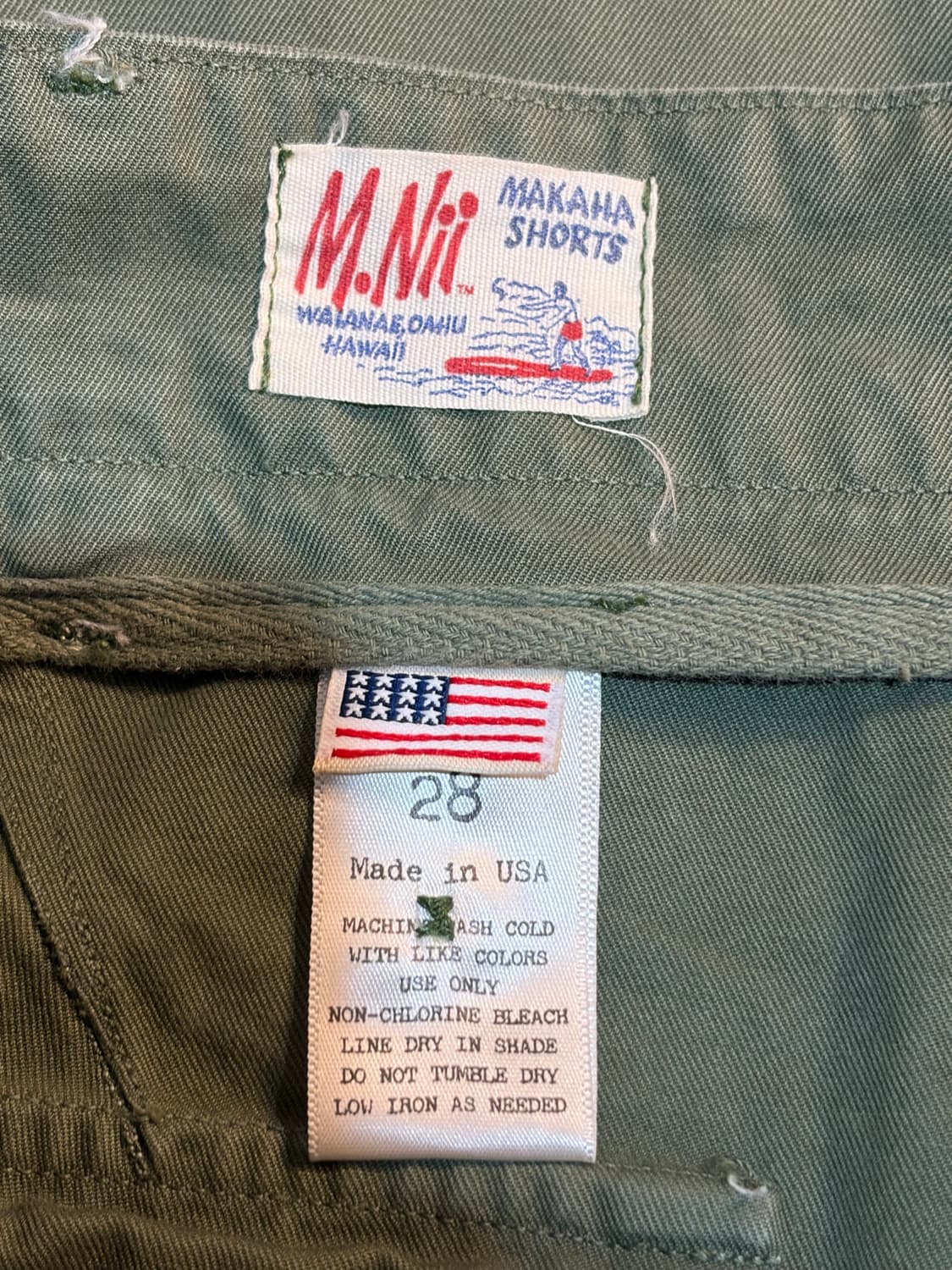 [W28] 엠니 M.Nii 빈티지 치노 팬츠 Made in USA 4.9 상품이미지5