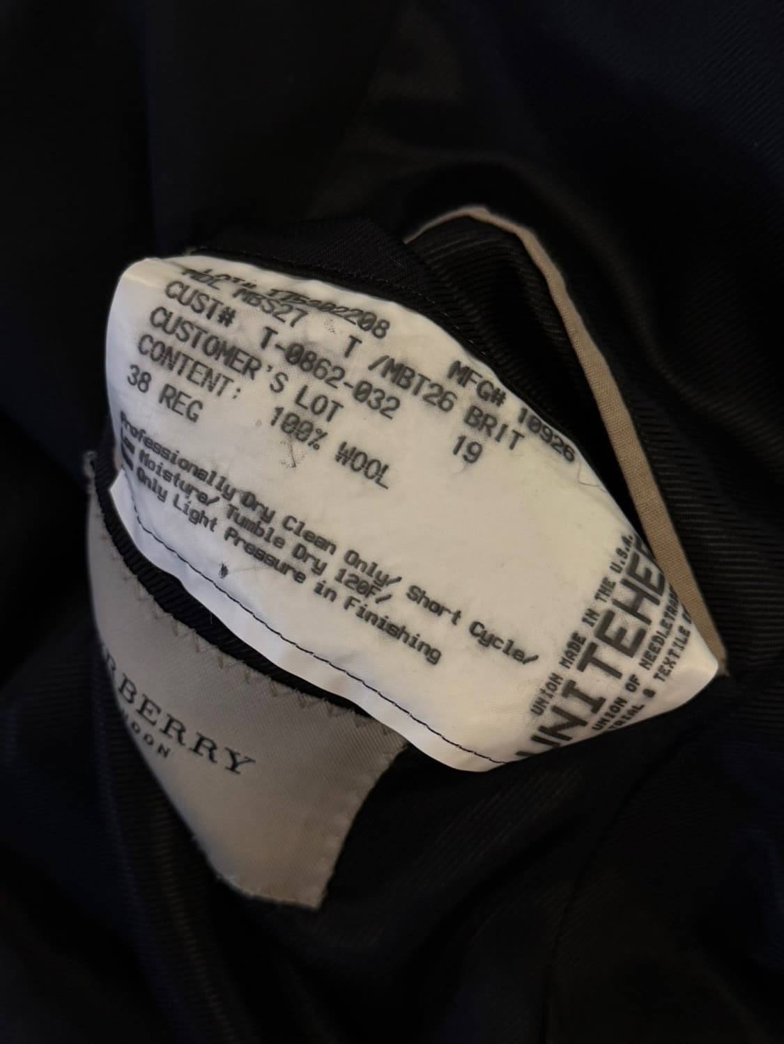 버버리 테일러드 자켓 100 상품이미지9