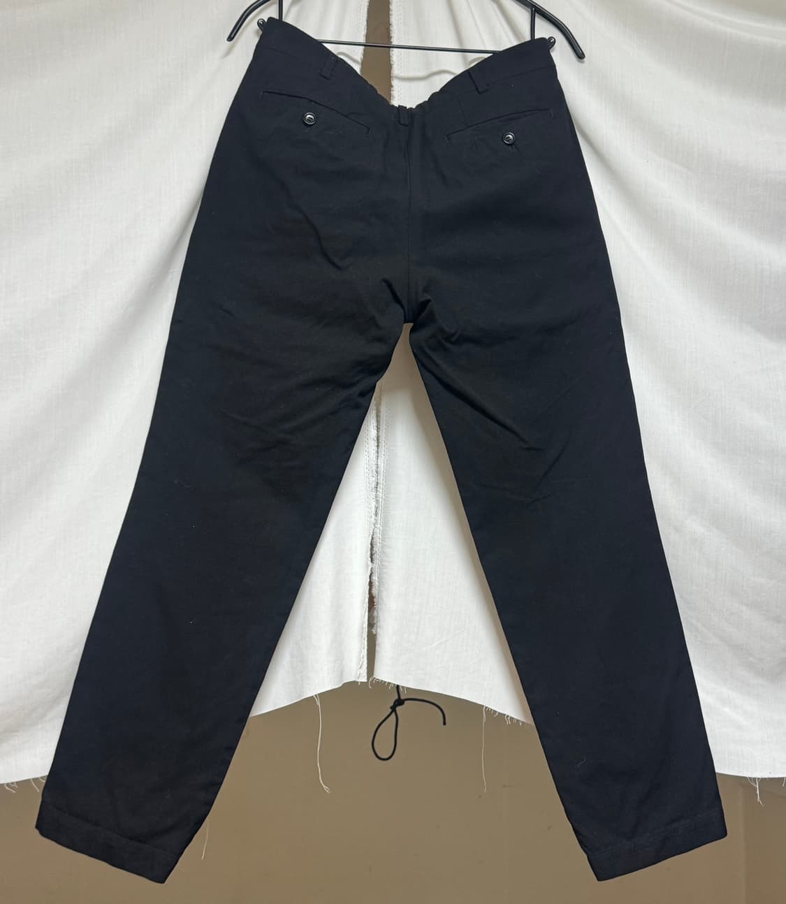 COMME des GARCONS HOMME 블랙 팬츠 상품이미지2