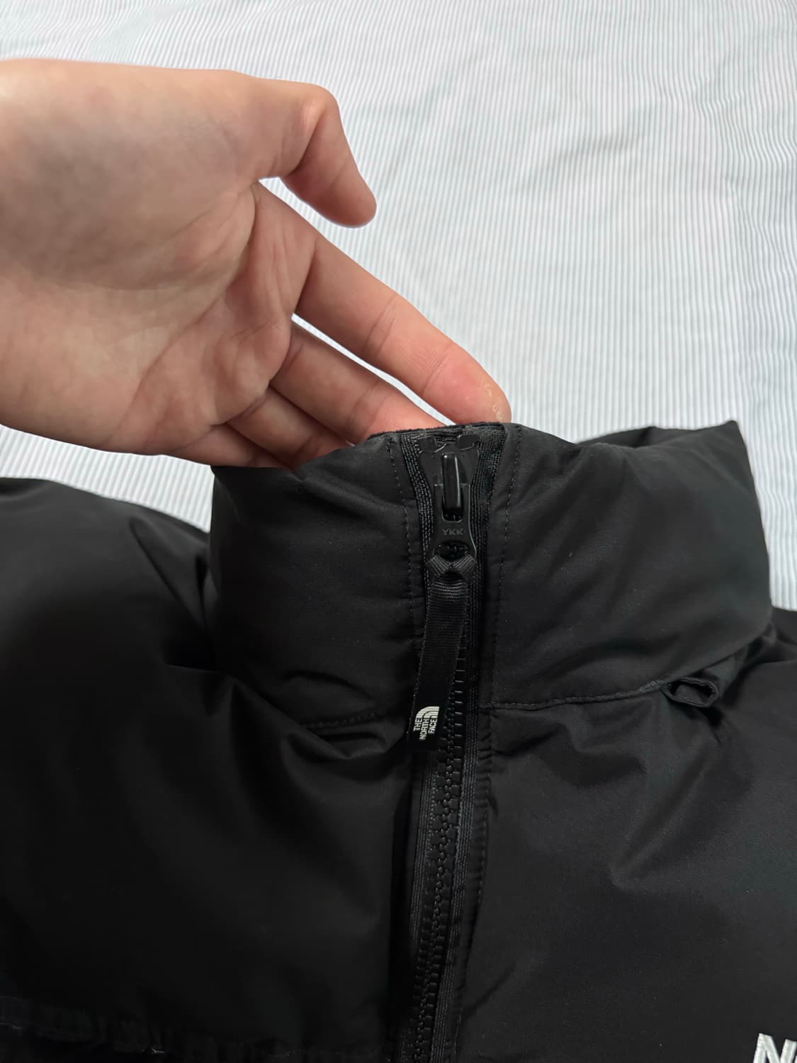 (S급) 노스페이스 화이트 라벨 노벨티 눕시 RDS 다운 자켓 블랙 상품이미지5