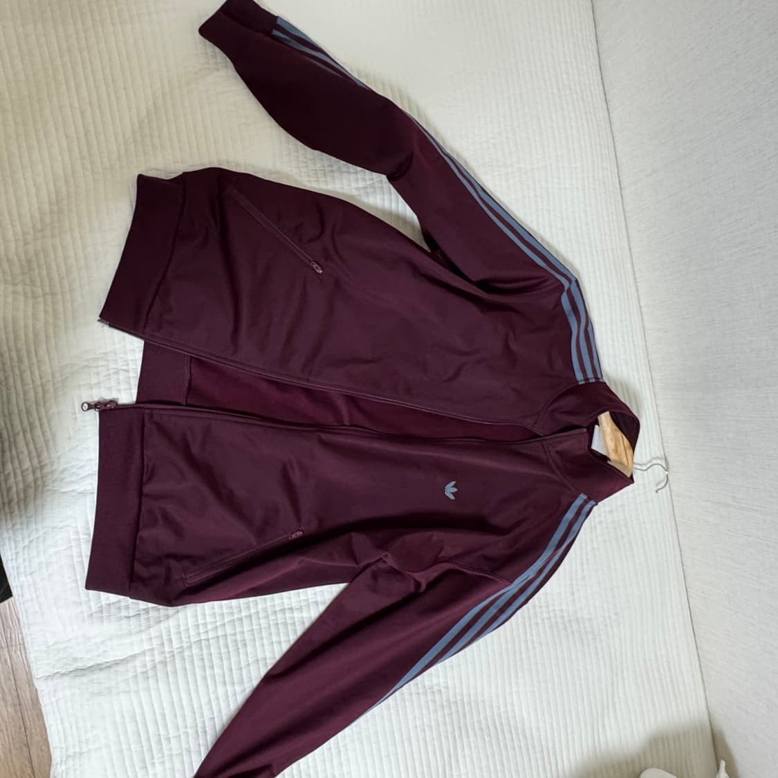 아디다스 오리지널스 베켄바우어 트랙 자켓 마룬 상품이미지1