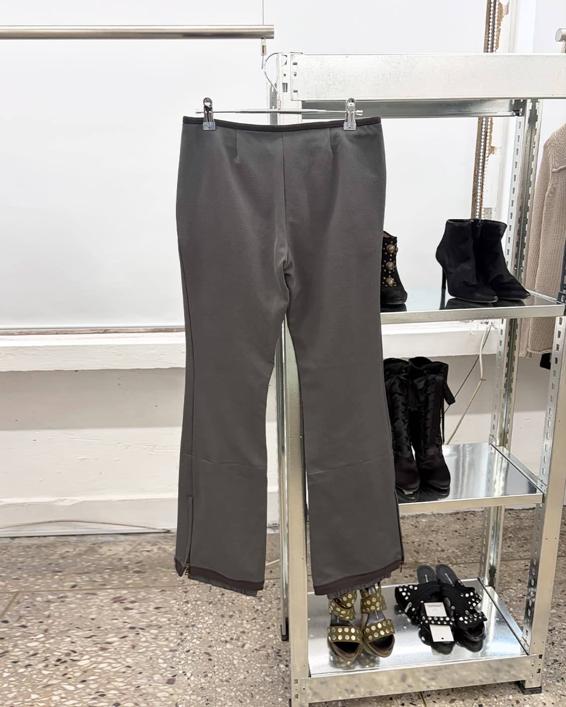 00s 프라다 스포츠 테크니컬 부츠컷 팬츠 상품이미지2