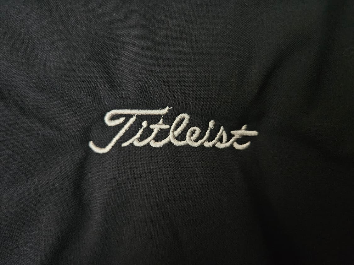 타이틀리스트 골프 방풍 니트 패딩 짚업 자켓 100사이즈 상품이미지3
