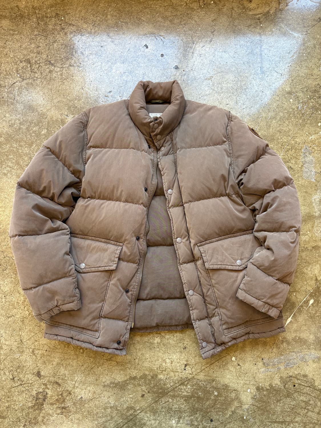 Polo Jeans Co 덕다운 가죽 패치 패딩 상품이미지7