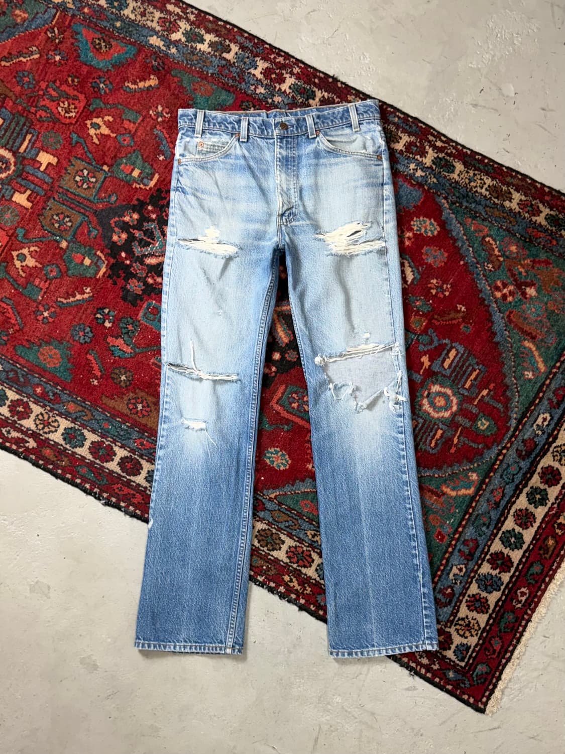 90's USA Made 빈티지 리바이스 517 오렌지탭 상품이미지1