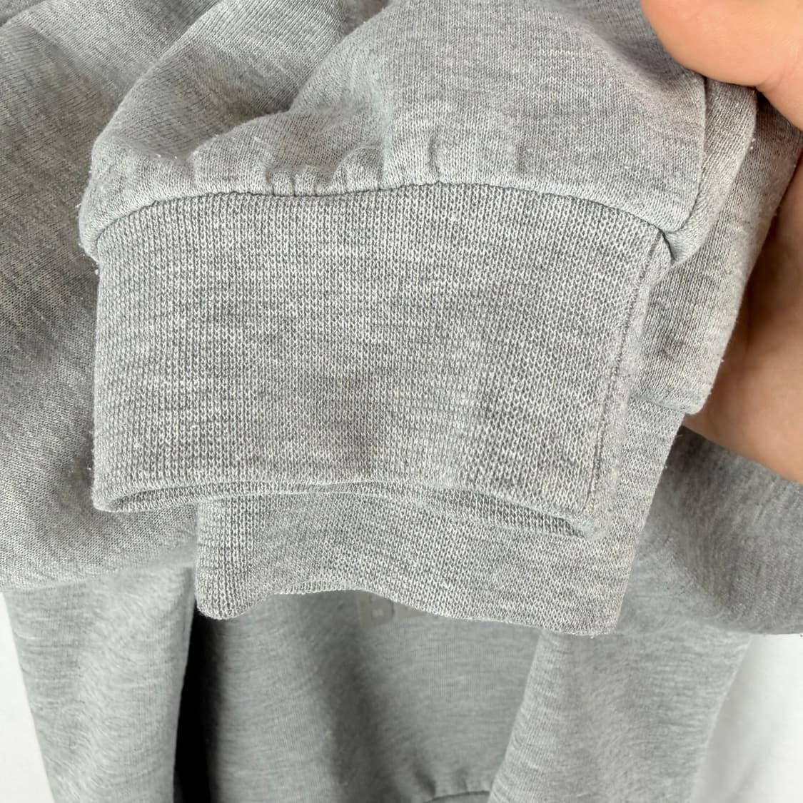 (L) 뉴발란스 박스로고 맨투맨 그레이 상품이미지4