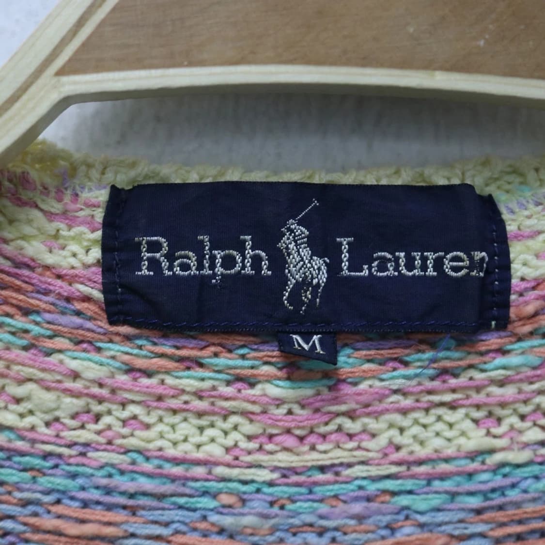 랄프로렌 오네갸루 패턴 반팔 가디건  61722 상품이미지7