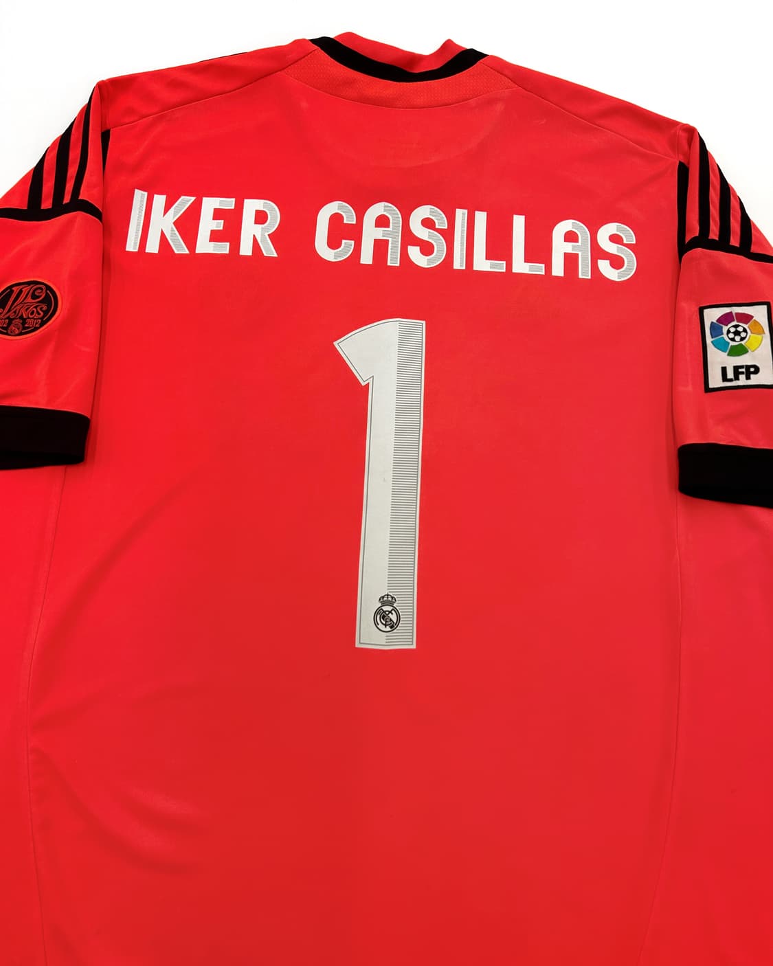 아디다스 12-13 레알 마드리드 110주년 골키퍼 리그킷 카시야스 상품이미지1