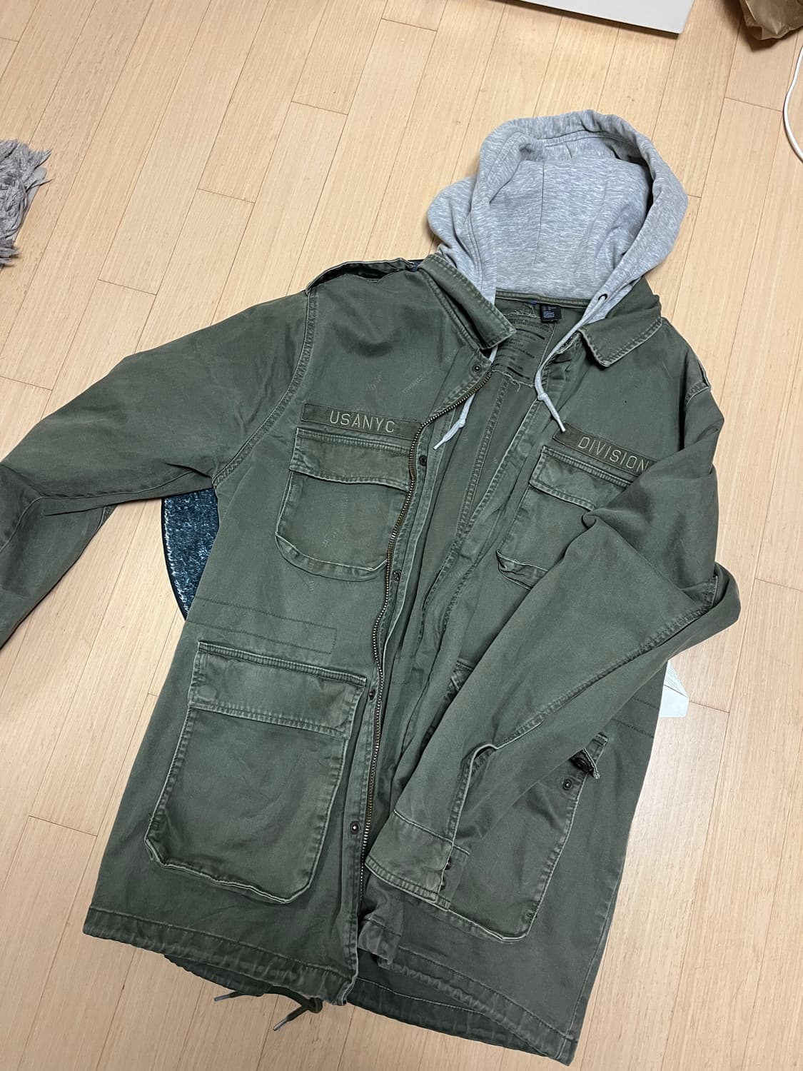 H&M 밀리터리 필드자켓 상품이미지1